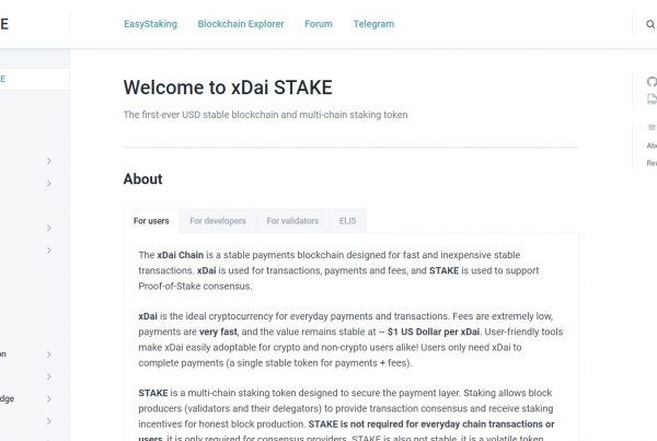 How To Buy XDai Stake