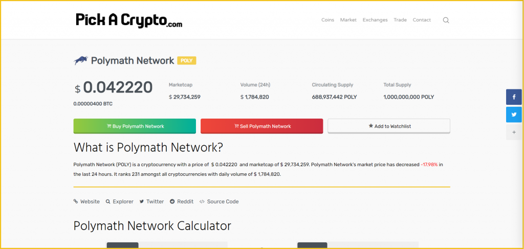 Polymath (POLY) Price Prediction 2023, 2024 + | Future POLY Price