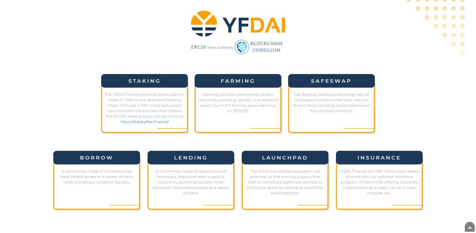 yfdai finance