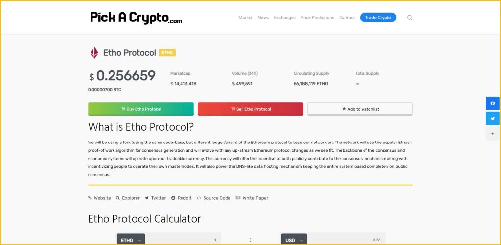 etho crypto price prediction