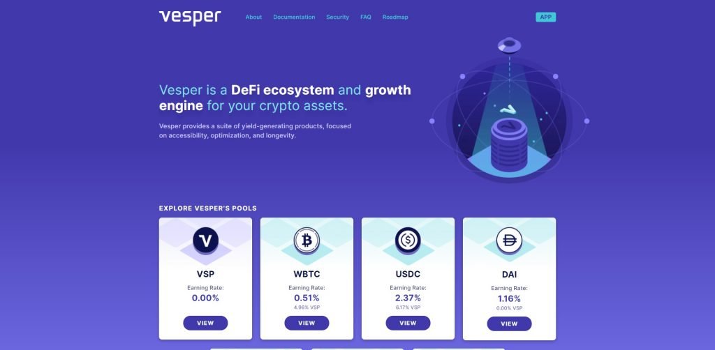 vesper crypto price