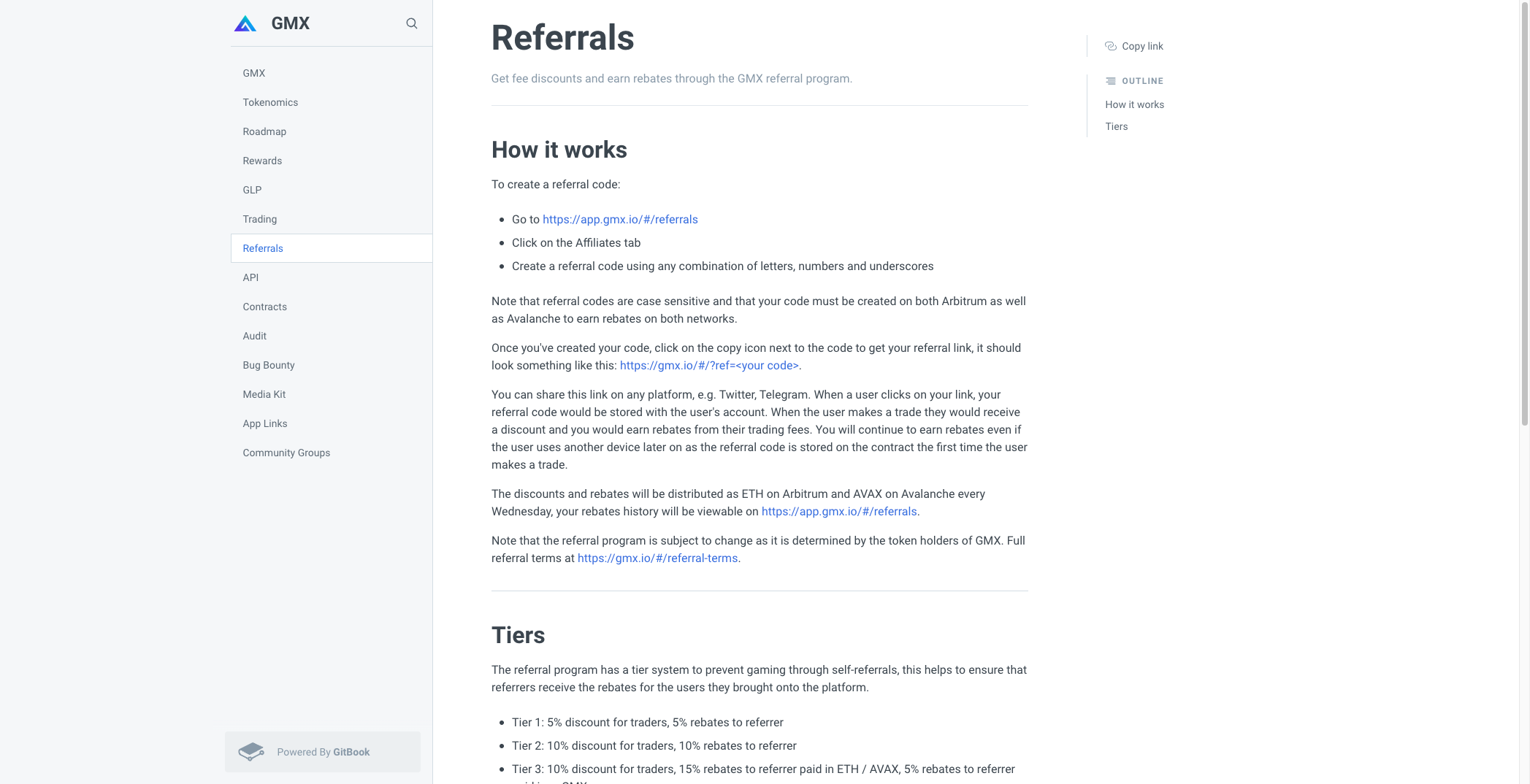 GMX Referral Program